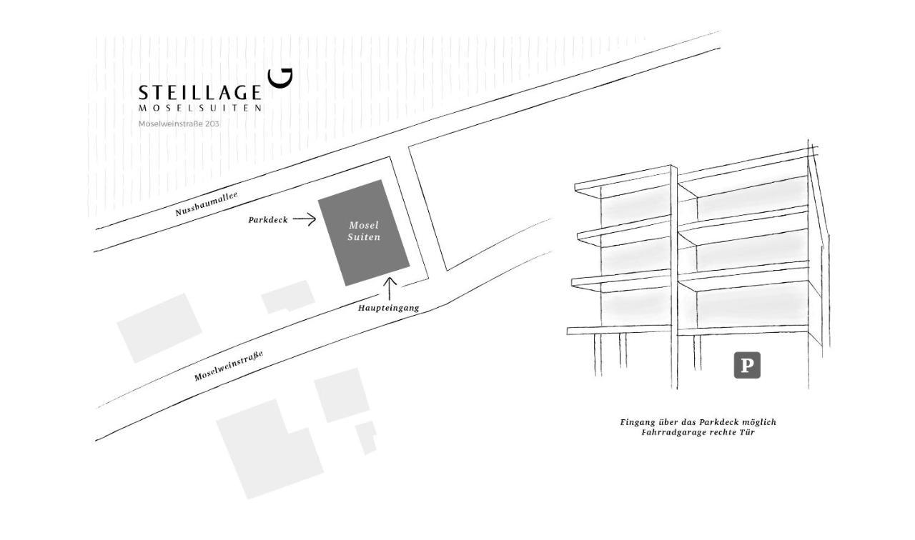 Steillage - Design Moselsuiten Mit Panoramablick Und Spa Brauneberg Zewnętrze zdjęcie