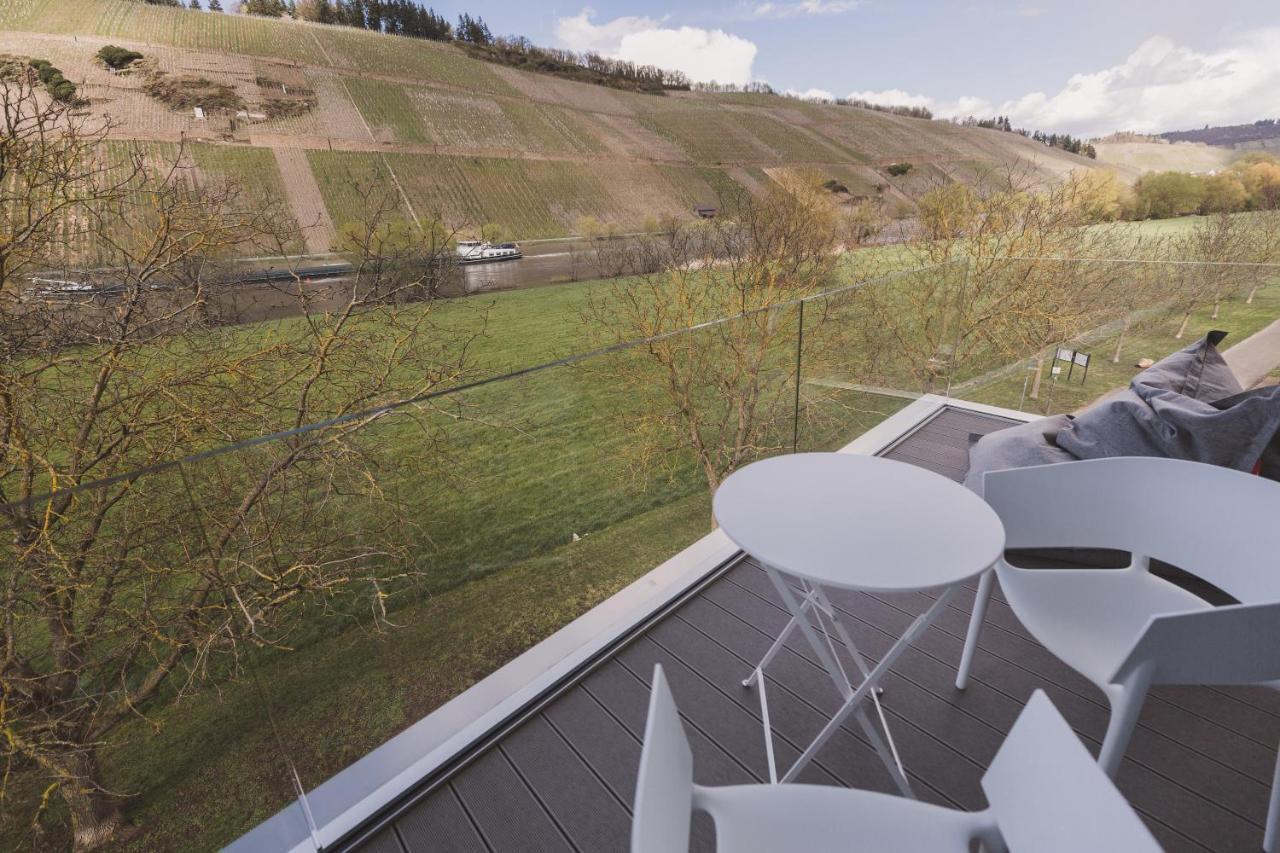 Steillage - Design Moselsuiten Mit Panoramablick Und Spa Brauneberg Zewnętrze zdjęcie