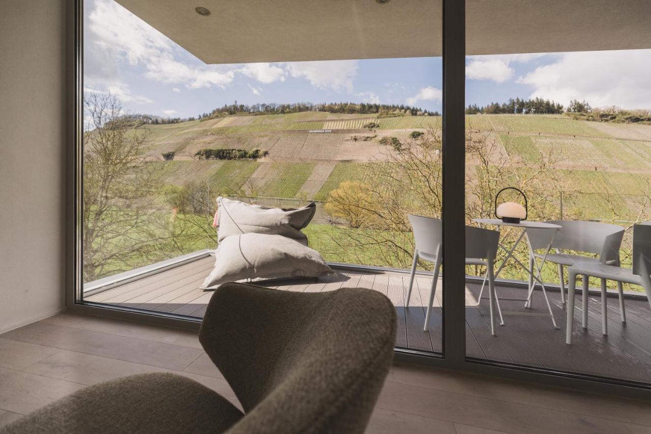 Steillage - Design Moselsuiten Mit Panoramablick Und Spa Brauneberg Zewnętrze zdjęcie